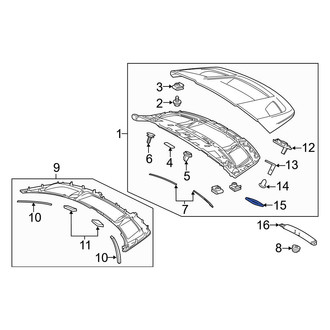 Toyota OE - Spoiler Seal