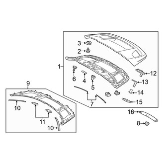 Toyota OE - Lift Gate - Spoiler (Japan Built)