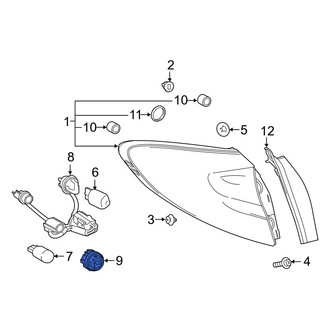 Toyota OE - Rear Tail Light Bulb