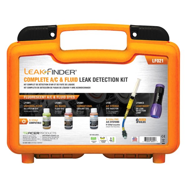 Tracer Products® - Complete A/C and Fluid Leak Detection Kit