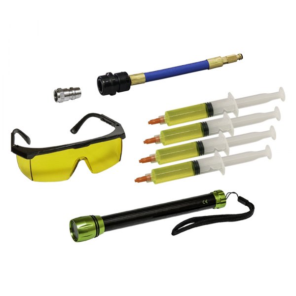 Tracer Products® - Solo-Shot™ Single-Use Syringe Leak Detection Kit with Glasses and Light