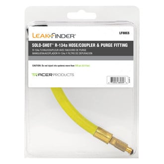 Tracer Products® - Solo-Shot™ R-134a Hose/Coupler with Purge Fitting