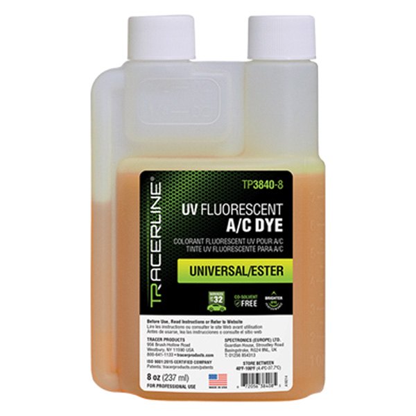 Tracer Products® - Fluoro-Lite™ R1234yf A/C System Leak Detection Dye, 0.25 oz