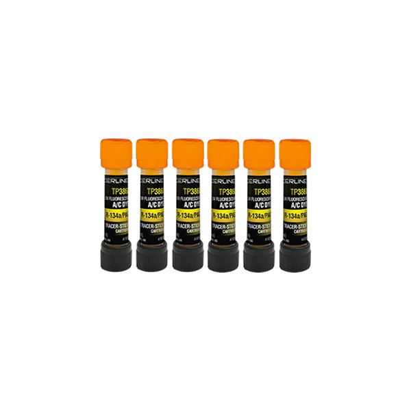 Tracer Products® - R-1234yf A/C System Leak Detection Dye, 0.5 oz. x 6 Cartridges