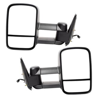 Trail Ridge® - Driver and Passenger Side Power Towing Mirror Set (Heated, Foldaway)