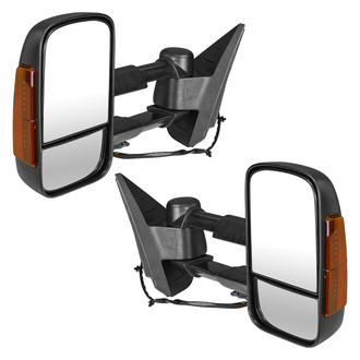 Trail Ridge® - Driver and Passenger Side Power Towing Mirror Set (Heated, Foldaway)