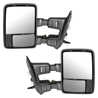Trail Ridge® - Driver and Passenger Side Power Towing Mirror Set (Heated, Foldaway)