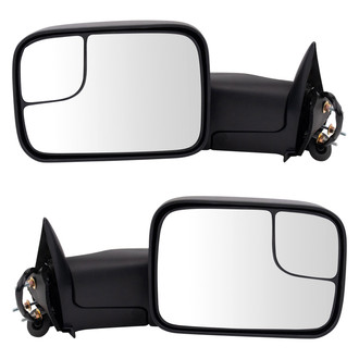 Trail Ridge® - Driver and Passenger Side Power Towing Mirror Set (Heated, Foldaway)