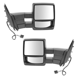 Trail Ridge® - Driver and Passenger Side Power Towing Mirror Set (Heated, Foldaway)