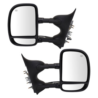 Trail Ridge® - Driver and Passenger Side Power Towing Mirror Set (Heated, Foldaway)