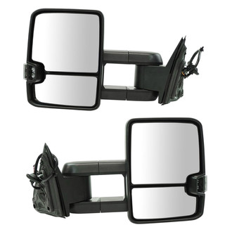 Trail Ridge® - Driver and Passenger Side Power Towing Mirror Set (Heated, Foldaway)
