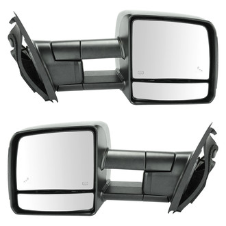 Trail Ridge® - Driver and Passenger Side Power Towing Mirror Set (Heated, Foldaway)