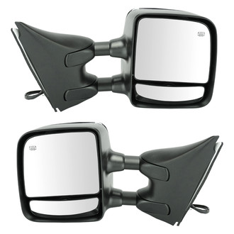 Trail Ridge® - Driver and Passenger Side Power Towing Mirror Set (Heated, Foldaway)