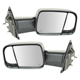 Trail Ridge® - Driver and Passenger Side Power Towing Mirror Set (Heated, Foldaway)