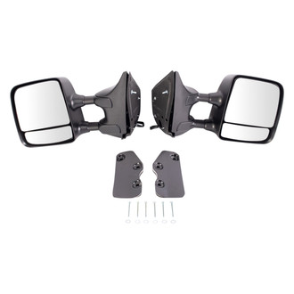 Trail Ridge® - Driver and Passenger Side Power Towing Mirror Set (Heated, Foldaway)