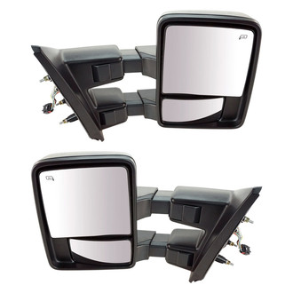 Trail Ridge® - Driver and Passenger Side Towing Mirror Set (Heated, Foldaway)