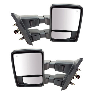 Trail Ridge® - Driver and Passenger Side Towing Mirror Set (Heated, Foldaway)