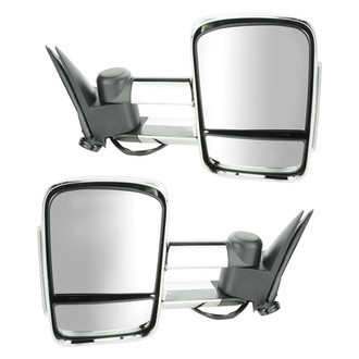 Trail Ridge® - Driver and Passenger Side Power Towing Mirror Set (Heated, Foldaway)