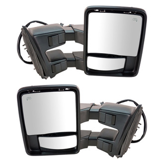 Trail Ridge® - Driver and Passenger Side Power Towing Mirror Set (Heated, Foldaway)