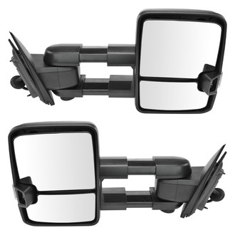 Trail Ridge® - Driver and Passenger Side Power Towing Mirror Kit (Heated, Foldaway)