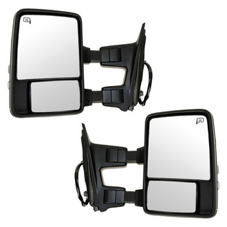 Trail Ridge® - Driver and Passenger Side Power Towing Mirror Kit (Heated, Foldaway)