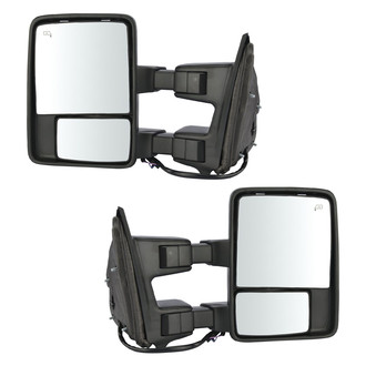 Trail Ridge® - Driver and Passenger Side Power Towing Mirror Kit (Heated, Foldaway)