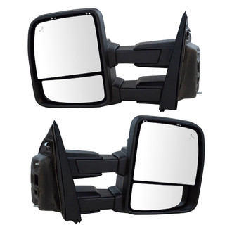 Trail Ridge® - Driver and Passenger Side Power Towing Mirror Set (Heated, Foldaway)
