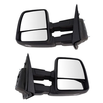 Trail Ridge® - Driver and Passenger Side Power Towing Mirror Set (Heated, Foldaway)