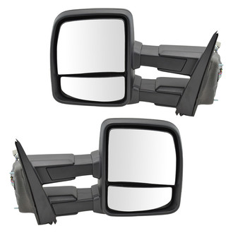 Trail Ridge® - Driver and Passenger Side Power Towing Mirror Set (Heated, Foldaway)