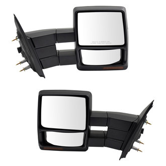 Trail Ridge® - Driver and Passenger Side Power Towing Mirror Set (Heated, Foldaway)