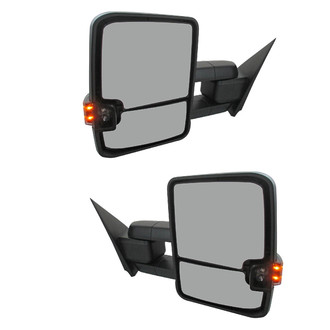 Trail Ridge® - Driver and Passenger Side Power Towing Mirror Kit (Heated, Foldaway)