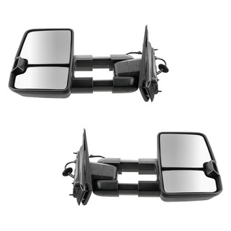 Trail Ridge® - Driver and Passenger Side Power Towing Mirror Kit (Heated, Foldaway)