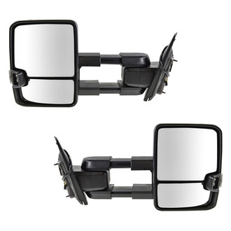 Trail Ridge® - Driver and Passenger Side Manual Towing Mirror Kit (Foldaway)