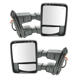 Trail Ridge® - Driver and Passenger Side Power Towing Mirror Kit (Heated, Foldaway)