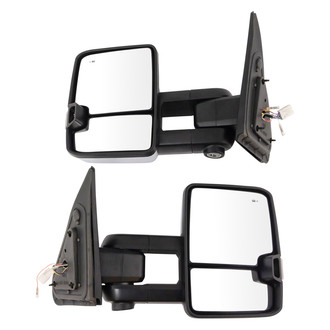 Trail Ridge® - Driver and Passenger Side Power Towing Mirror Set (Heated, Foldaway)