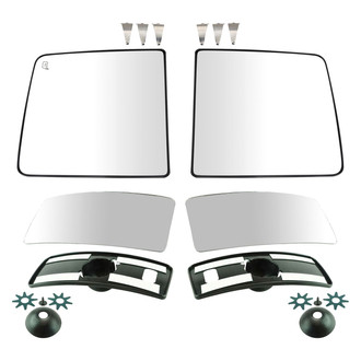 Trail Ridge® - Driver and Passenger Side Towing Mirror Glass Set