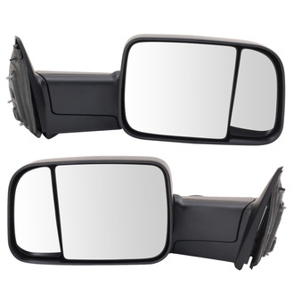 Trail Ridge® - Driver and Passenger Side Manual View Mirror Set (Non-Heated, Foldaway)