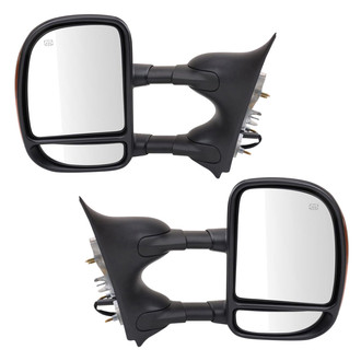Trail Ridge® - Driver and Passenger Side Power Towing Mirror Set (Heated, Foldaway)