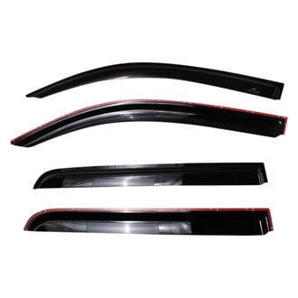 Trail Ridge® - Tape-On Smoke Front and Rear Side Window Deflectors