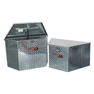 TrailFX® - Polished Single Lid Trailer Tongue Tool Box