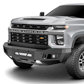 TrailFX® - Full Width Black Powder Coated Front HD Bumper