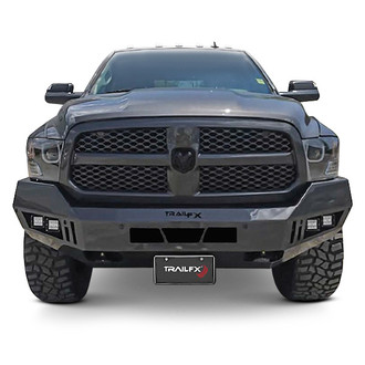 TrailFX® - LD Full Width Black Powder Coated Front HD Bumper