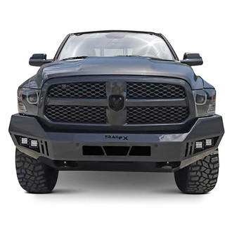 TrailFX® - LD Full Width Black Powder Coated Front HD Bumper