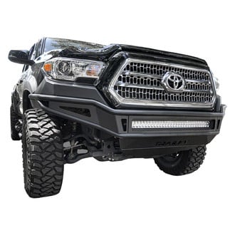 TrailFX® - Full Width Black Powder Coated Front Pre-Runner Bumper