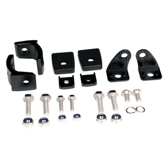 TrailFX® - Mounts for For TrailFX Single Row Black Edition LED Light Bars