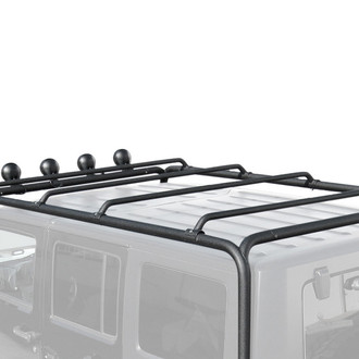 TrailFX® - 117.36" Black Roof Rack