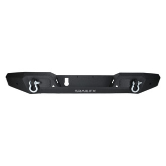 TrailFX® - Full Width Black Powder Coated Rear HD Bumper