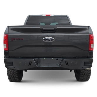 TrailFX® - LD Full Width Black Powder Coated Rear HD Bumper