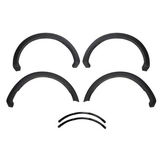 TrailFX® - Smooth Black Front and Rear Fender Flares