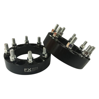 TrailFX® - Black Anodized 6061-T6 Aluminum FX Wheels Line Wheel Spacers